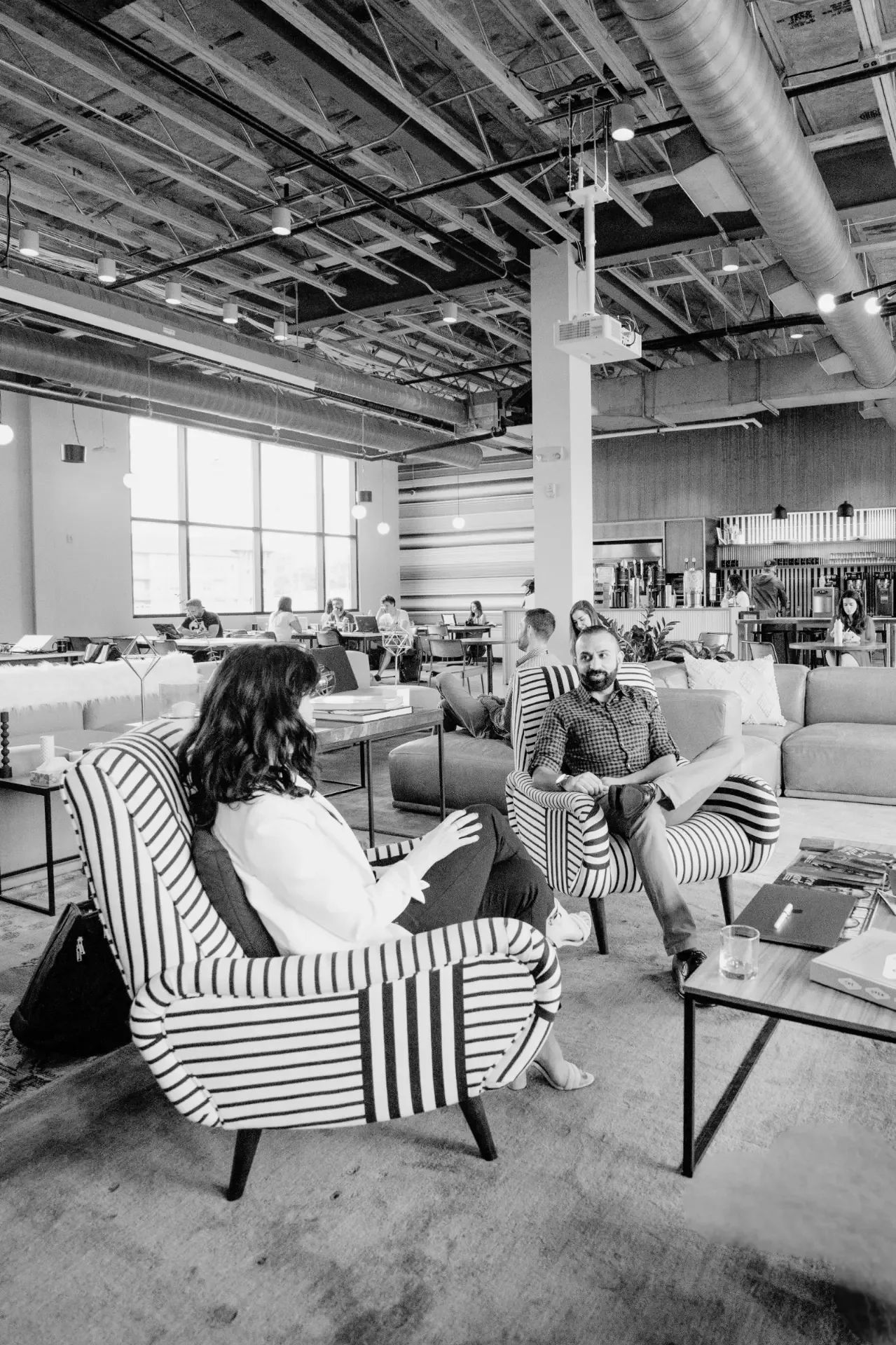 Team meeting around the conference table